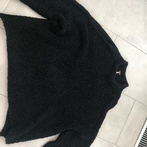 Free People Black Dolman Sweater